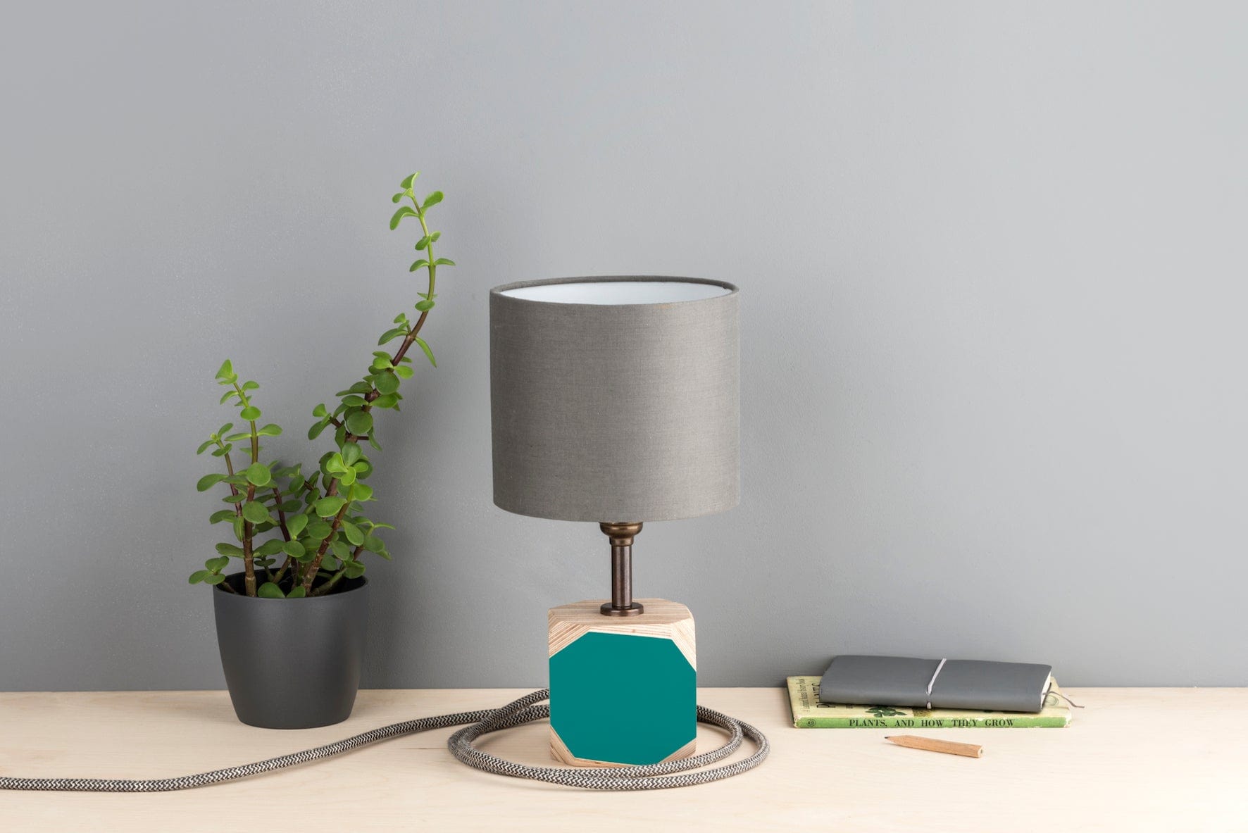 Geo Lamp Geo 100 Lamp in Fern homeware shops bristol gift shops bristol Priormade