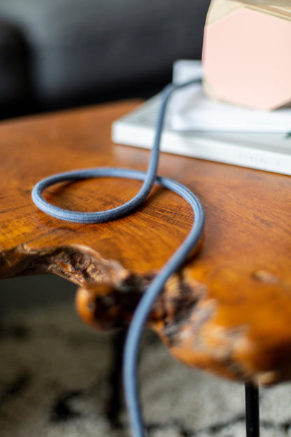 Geo Lamp Geo 100 Lamp in Peacock Blue homeware shops bristol gift shops bristol Priormade