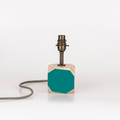 Geo Lamp Geo 100 Lamp in Teal homeware shops bristol gift shops bristol Priormade