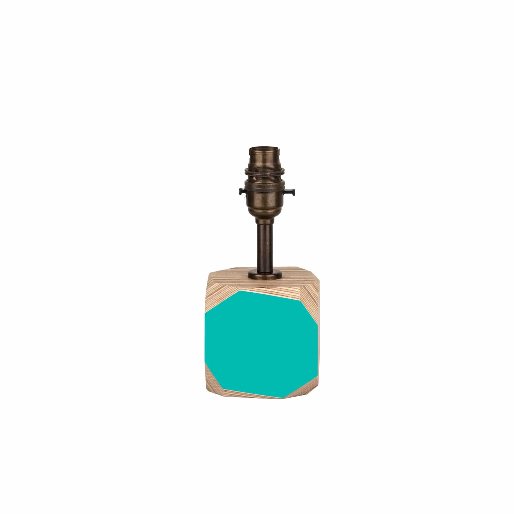 Geo Lamp Geo 100 Lamp in Turquoise homeware shops bristol gift shops bristol Priormade