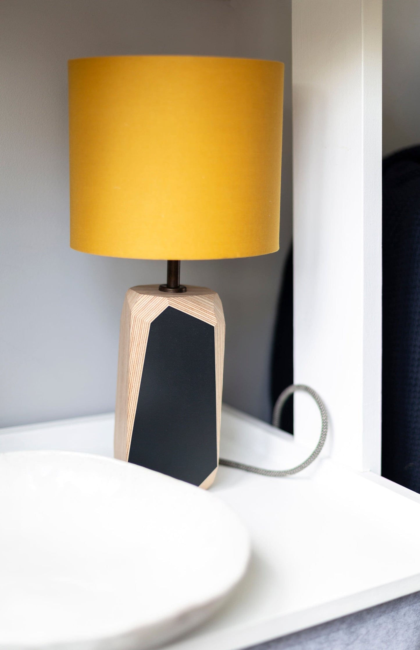 Geo Lamp Geo 200 Lamp in Charcoal homeware shops bristol gift shops bristol Priormade