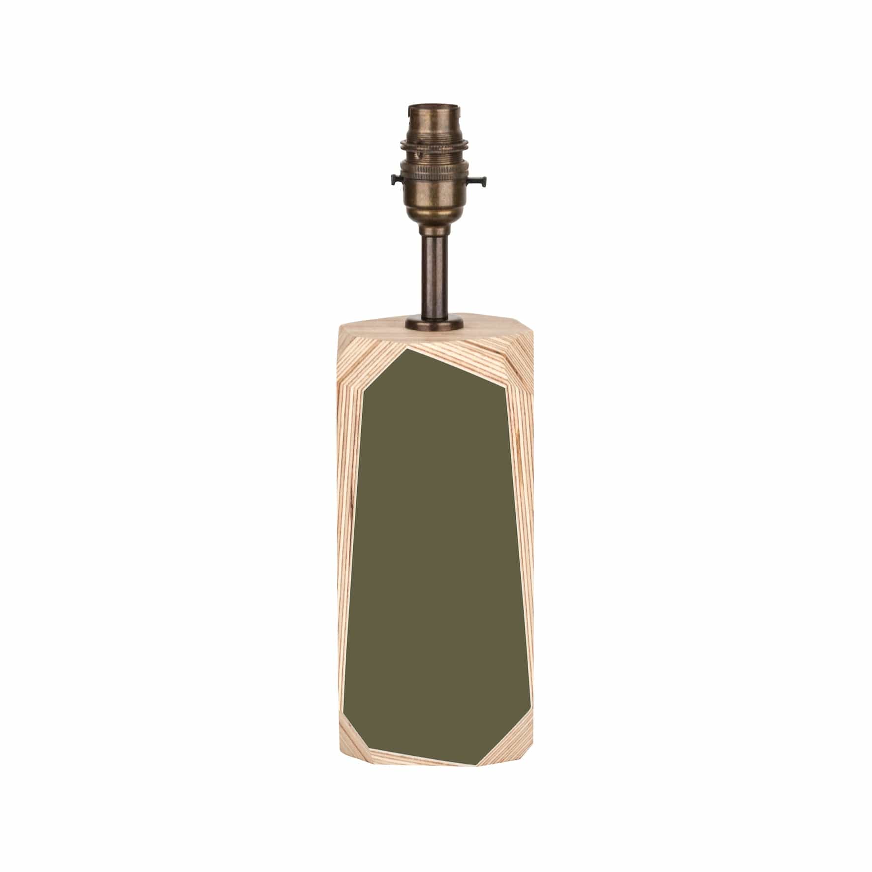 Geo Lamp Geo 200 Lamp in Olive Green homeware shops bristol gift shops bristol Priormade