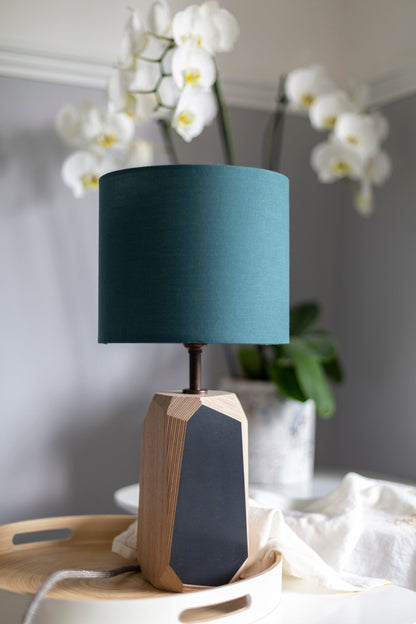 Geo Lamp Geo 200 Lamp in Peacock Blue homeware shops bristol gift shops bristol Priormade