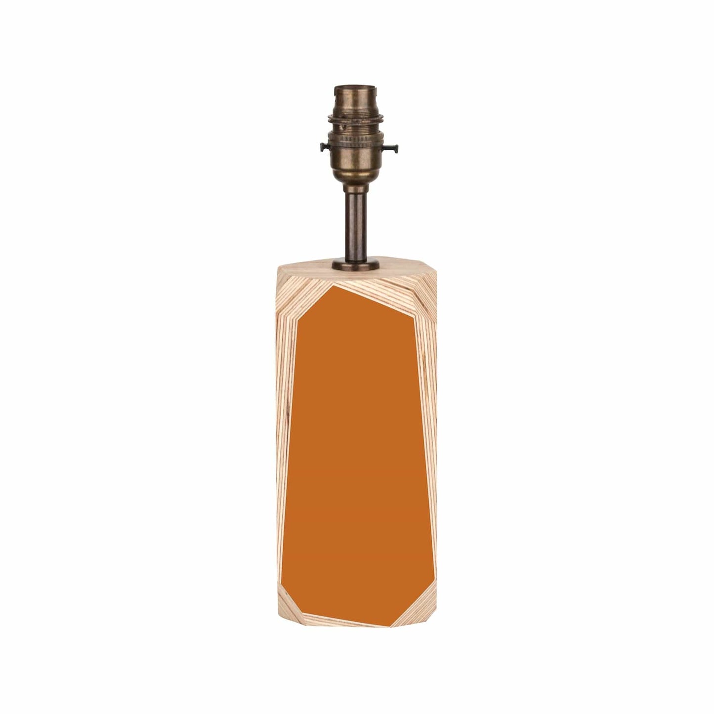 Geo Lamp Geo 200 Lamp in Rust Orange homeware shops bristol gift shops bristol Priormade