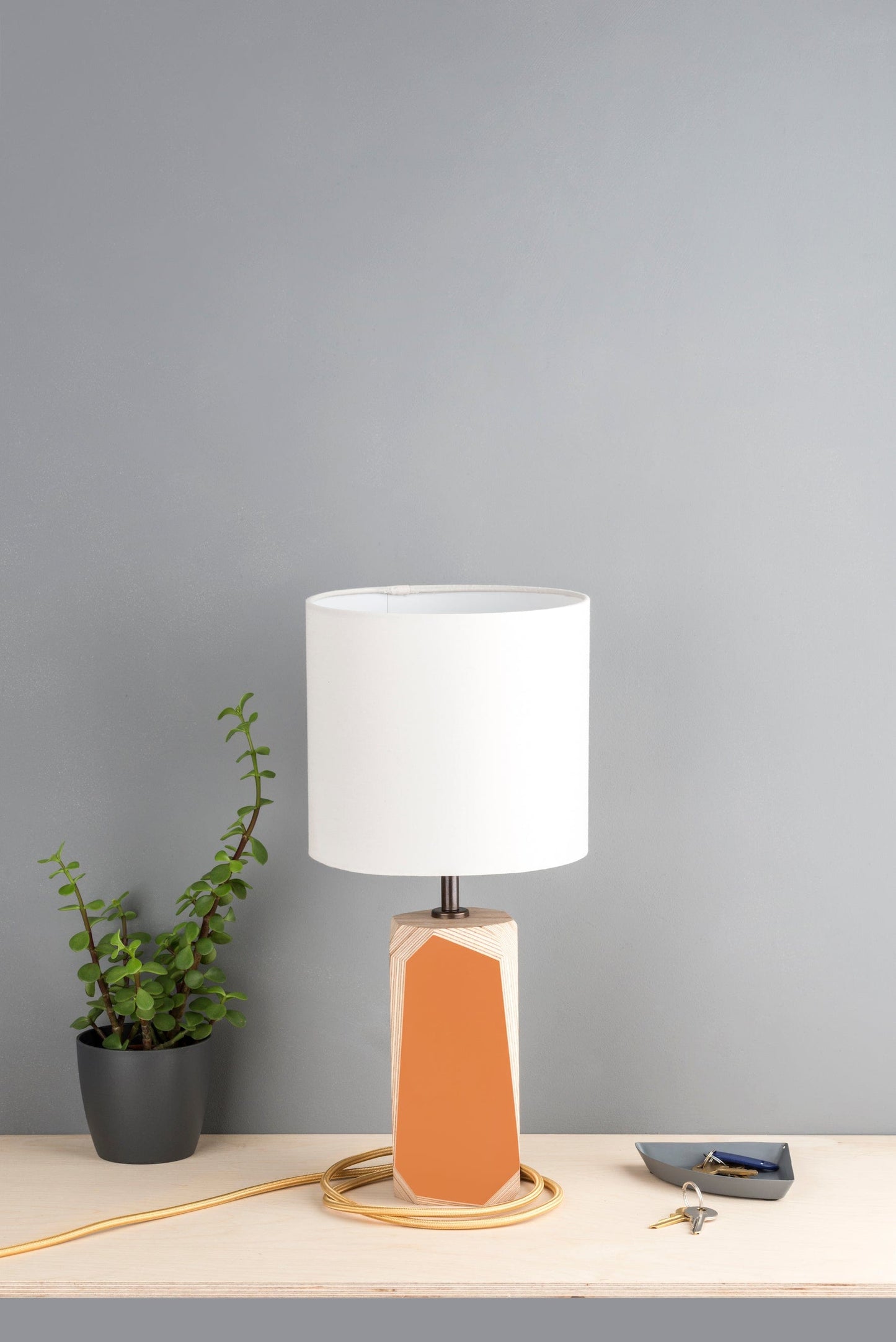 Geo Lamp Geo 200 Lamp in Smoke Grey homeware shops bristol gift shops bristol Priormade