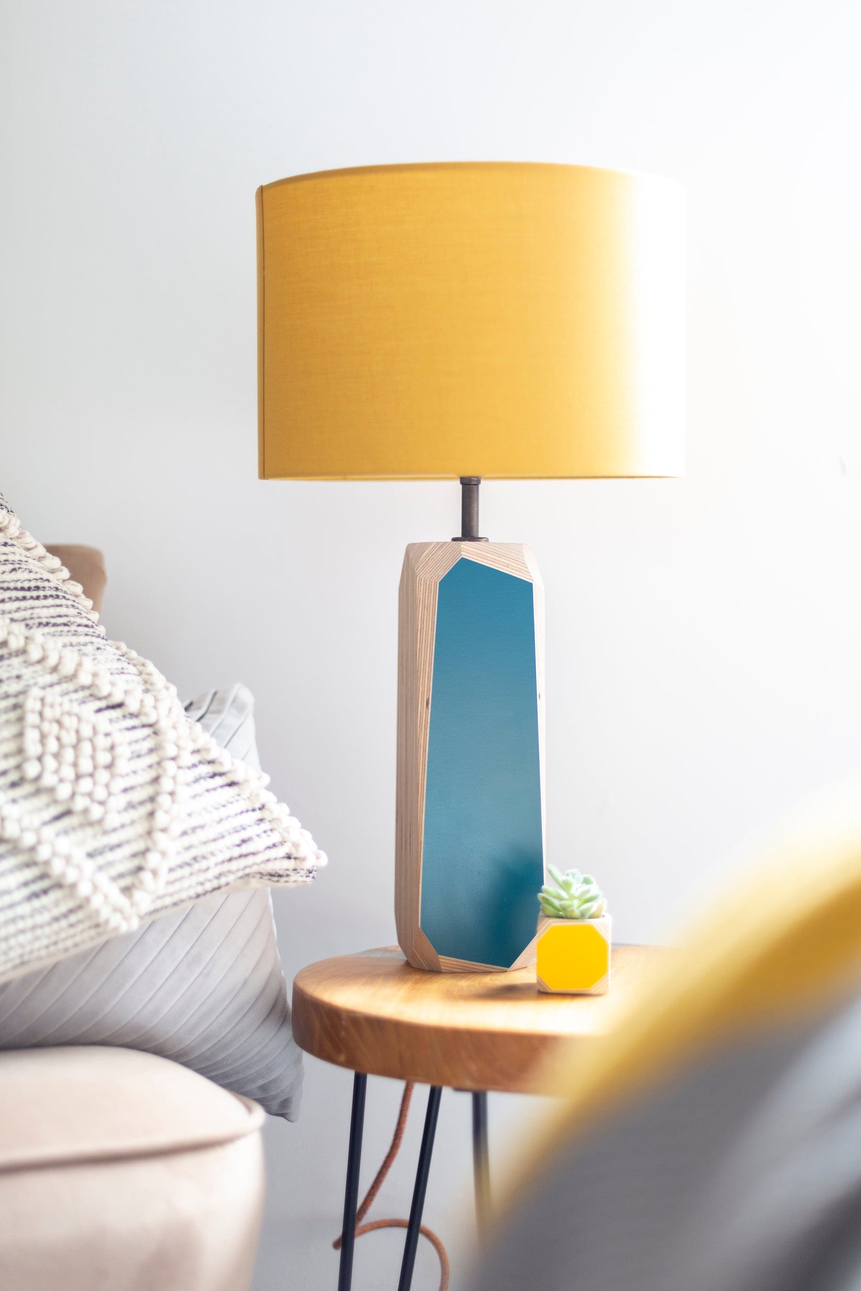 Geo Lamp Geo 300 Lamp in Blush Pink homeware shops bristol gift shops bristol Priormade