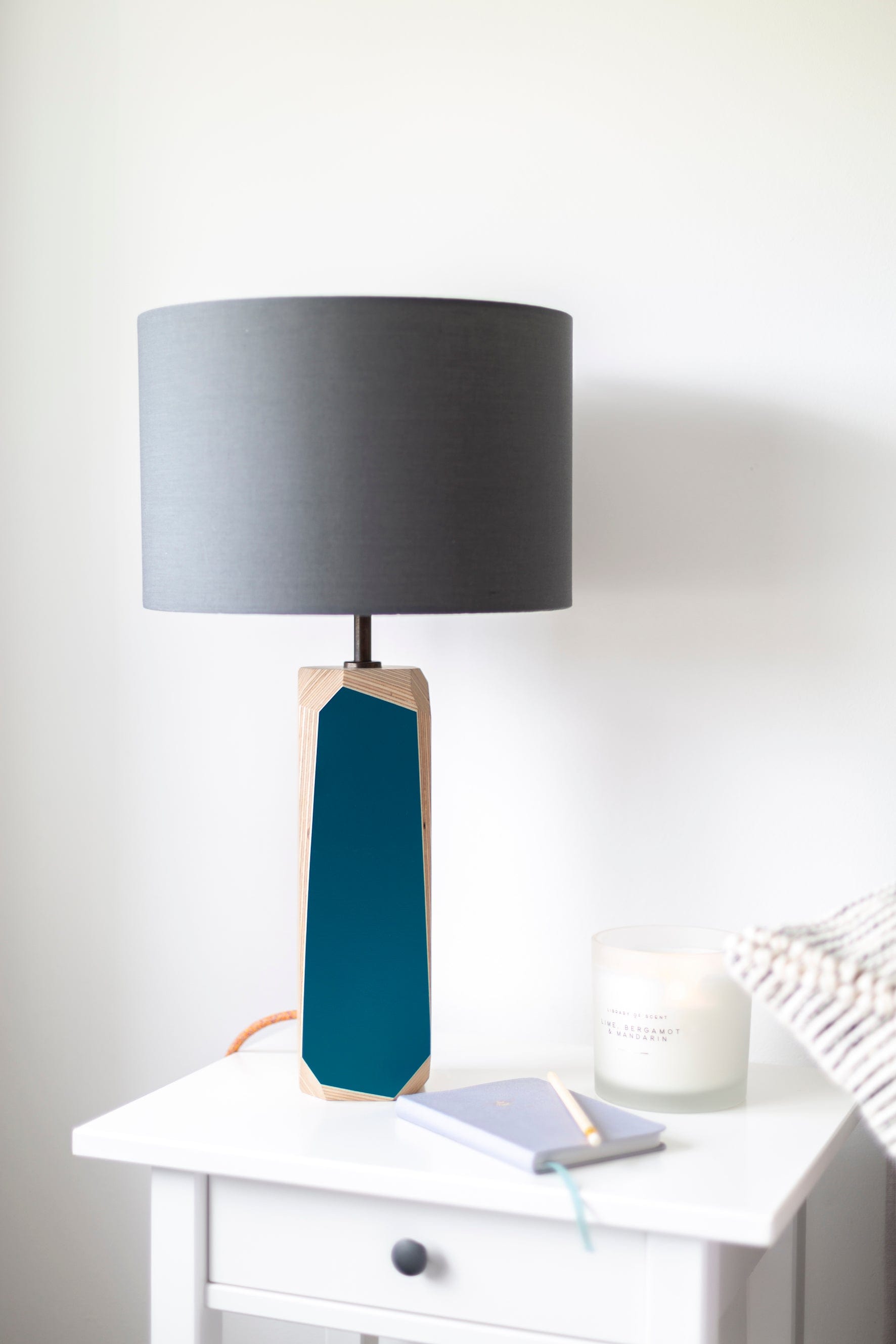 Geo Lamp Geo 300 Lamp in Smoke Grey homeware shops bristol gift shops bristol Priormade