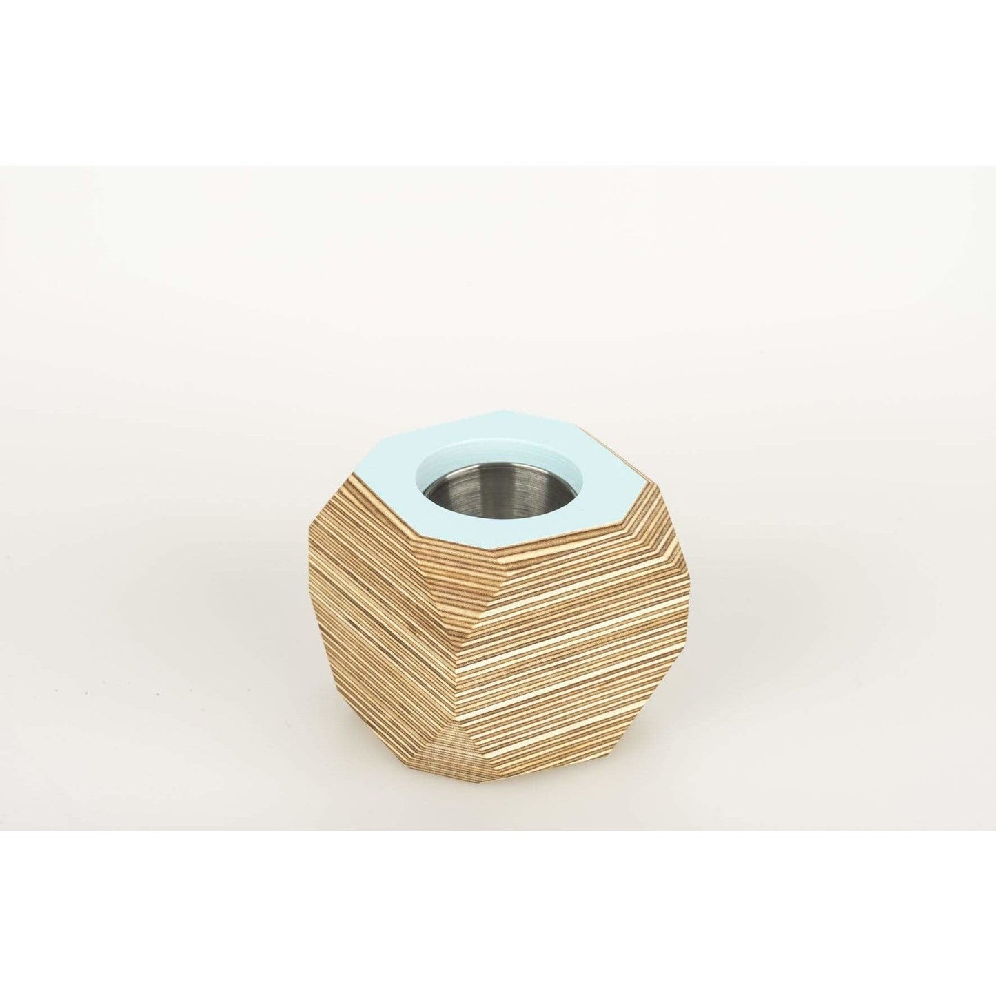 Geo Vessel Aqua SALE 30% OFF  - Geo | Vessels - top painted (various colours) homeware shops bristol gift shops bristol Priormade
