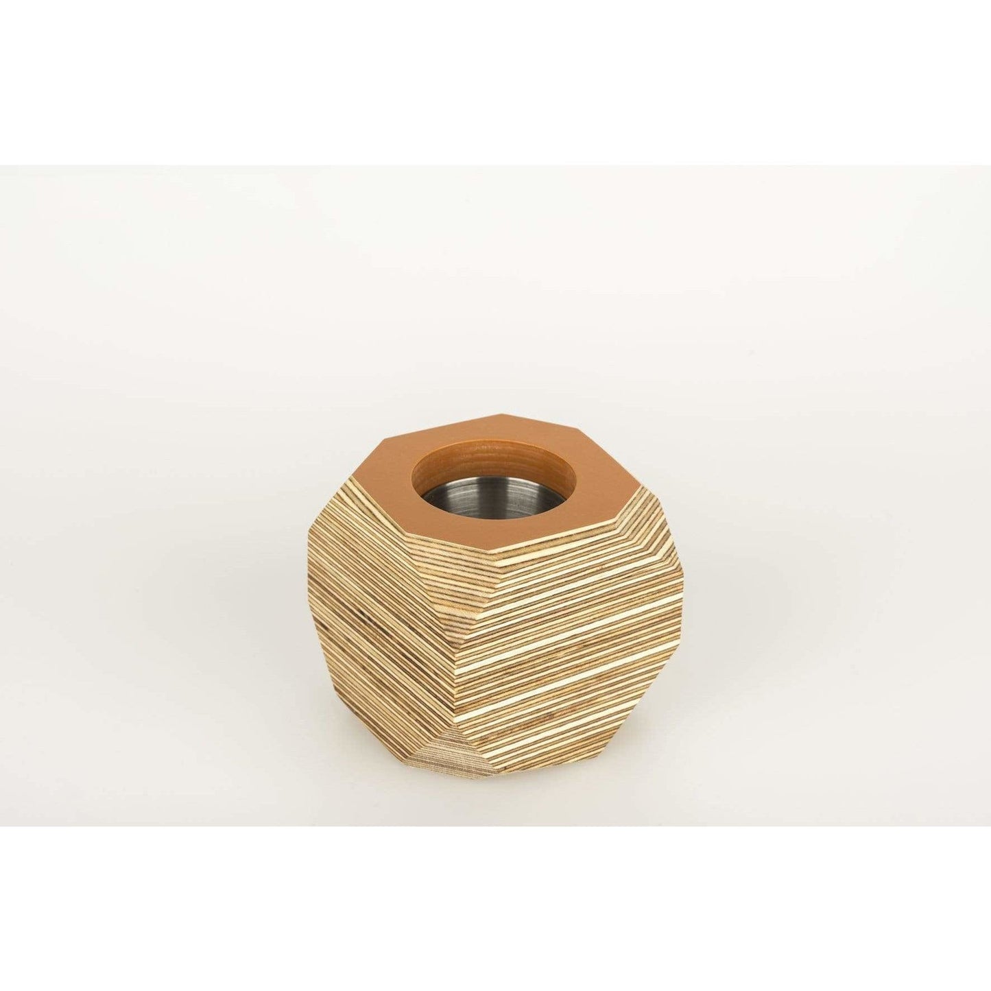 Geo Vessel Rust Orange SALE 30% OFF  - Geo | Vessels - top painted (various colours) homeware shops bristol gift shops bristol Priormade