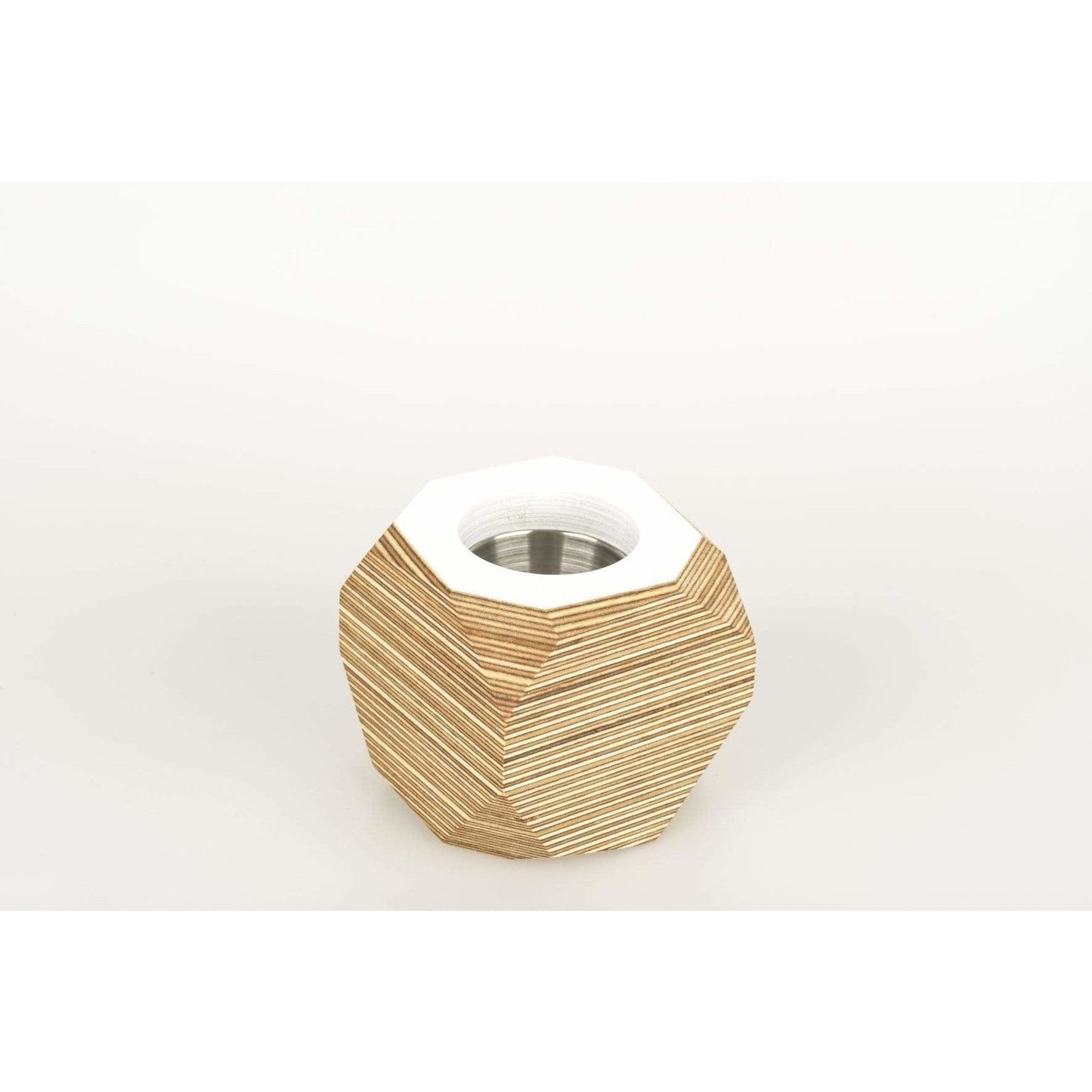 Geo Vessel White SALE 30% OFF  - Geo | Vessels - top painted (various colours) homeware shops bristol gift shops bristol Priormade