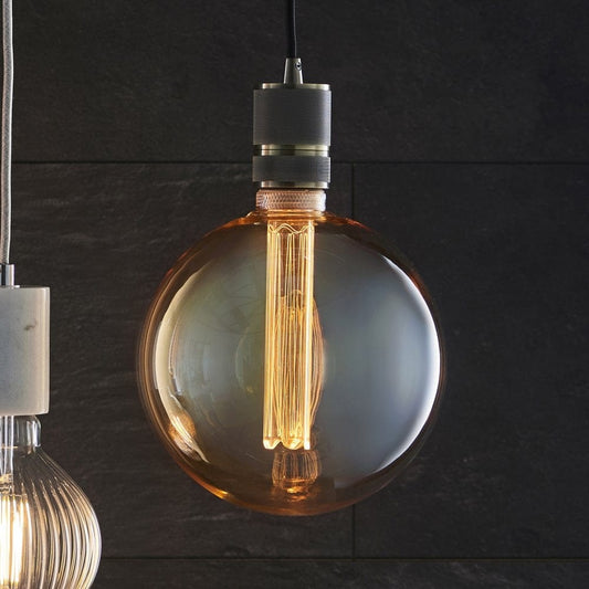 Light Bulb Large Globe Bulb 'Smoked' 200cm (LED) homeware shops bristol gift shops bristol PRIORMADE