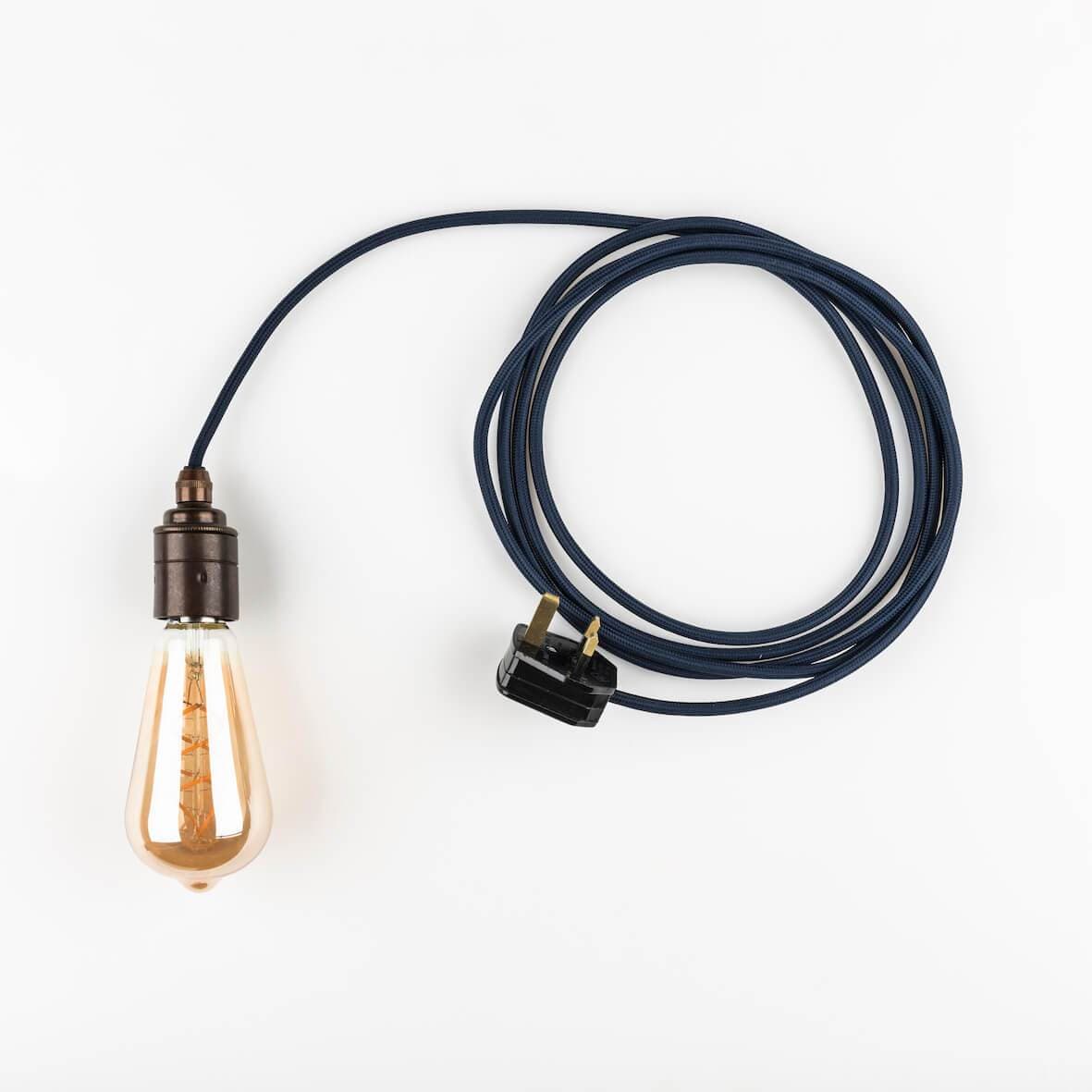 Simple Pendant Lamp Simple Pendant Lamp - Navy homeware shops bristol gift shops bristol PRIORMADE