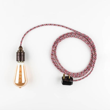 Simple Pendant Lamp Simple Pendant Lamp - Pink Mix homeware shops bristol gift shops bristol PRIORMADE