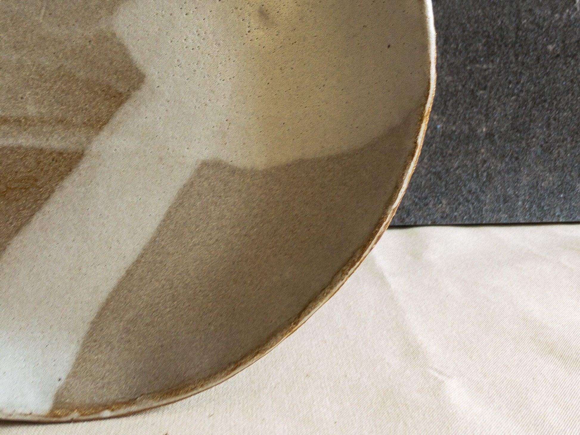 Ceramics Shallow Toasted Bowl - Large * As seen in BBC Good Food Magazine homeware shops bristol gift shops bristol Puro