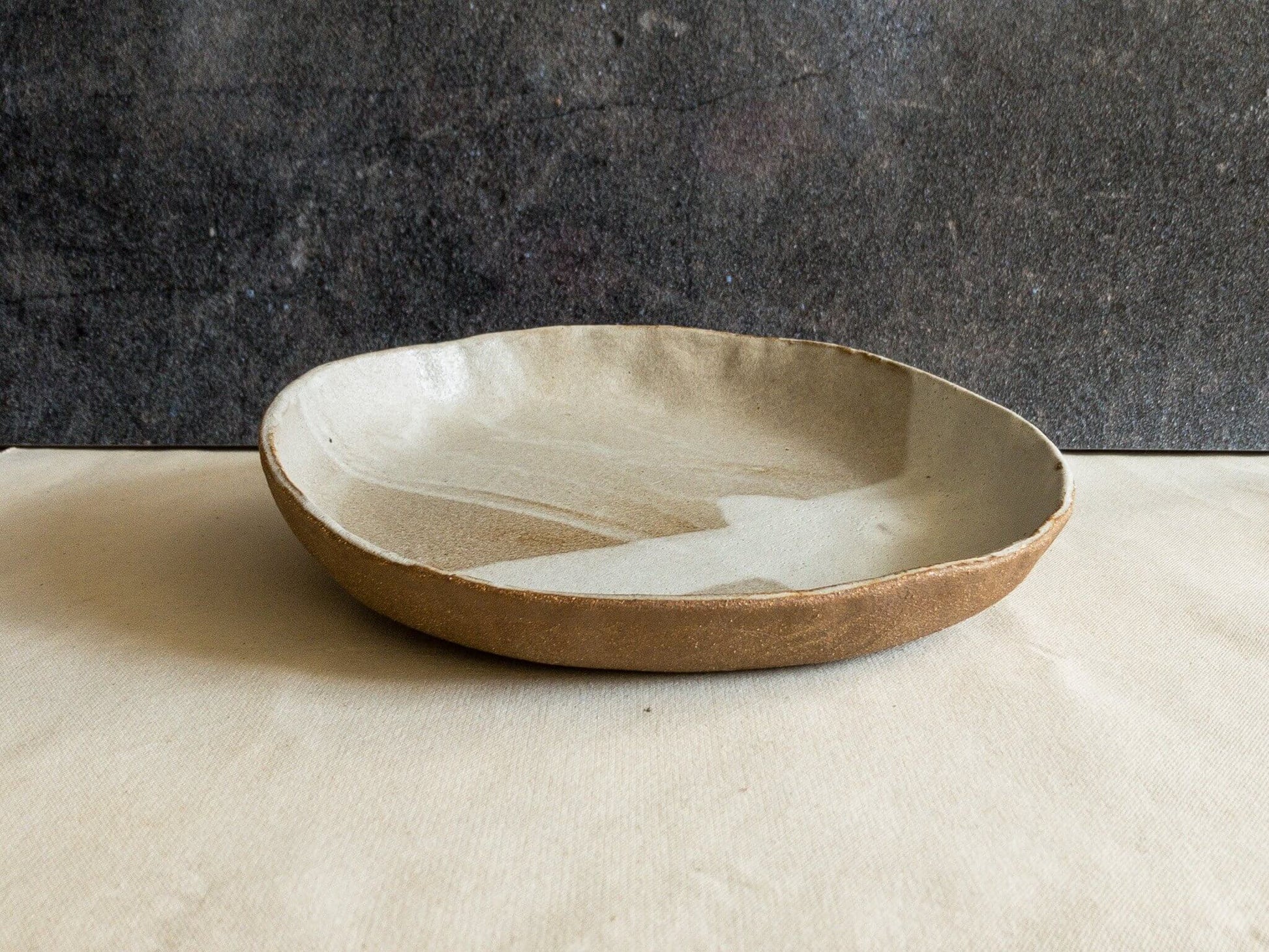 Ceramics Shallow Toasted Bowl - Large * As seen in BBC Good Food Magazine homeware shops bristol gift shops bristol Puro