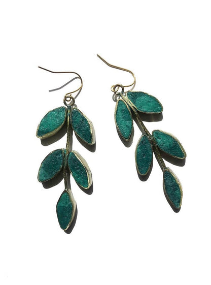 Earrings Recycled Paper Posy Earrings homeware shops bristol gift shops bristol Quazi Design