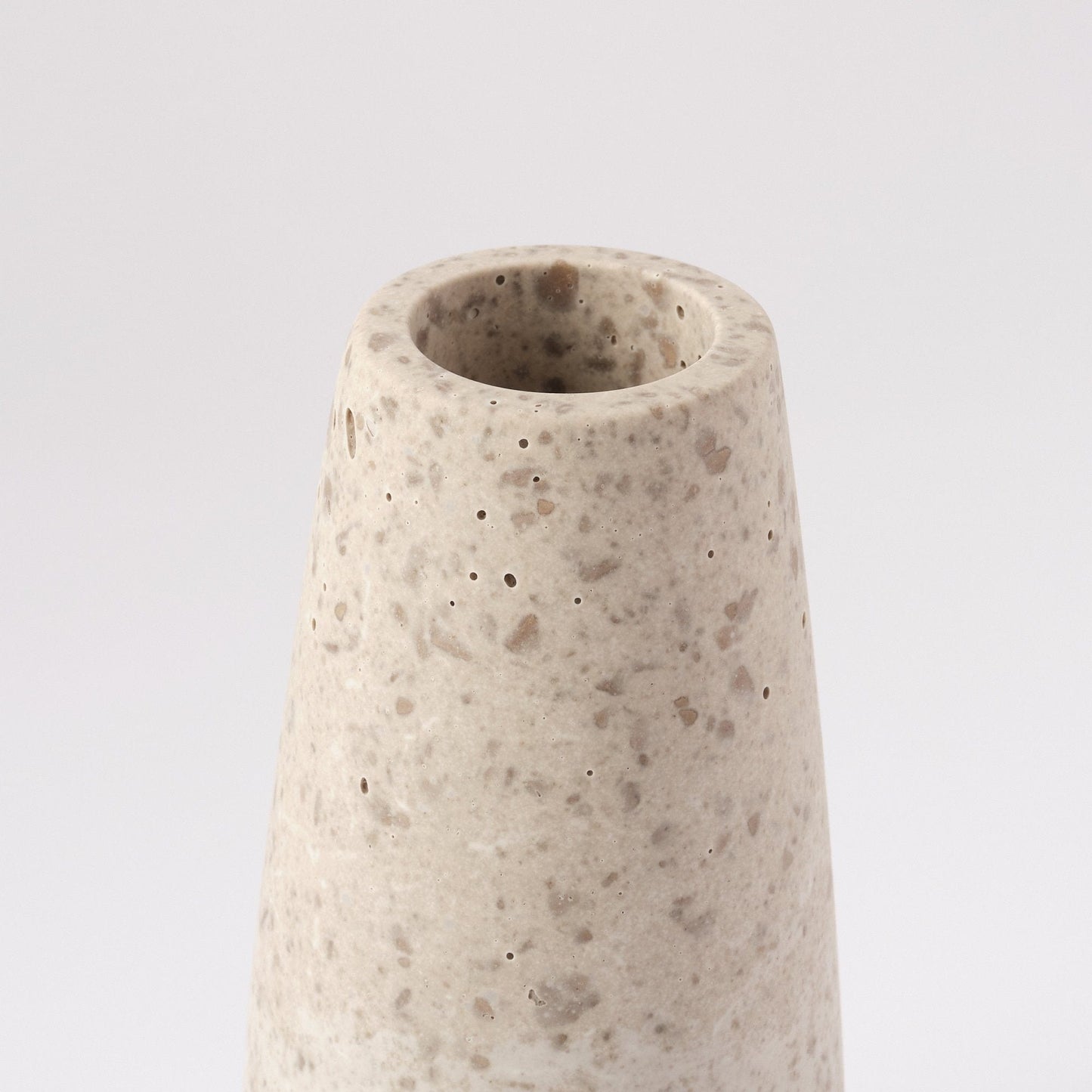 Vases Vase - Jesmonite and Coffee Grounds homeware shops bristol gift shops bristol Sarah Christensen Design
