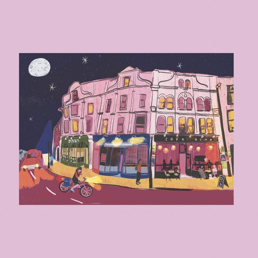 Prints Cafe Kino Print (various sizes) homeware shops bristol gift shops bristol Sophie Colette
