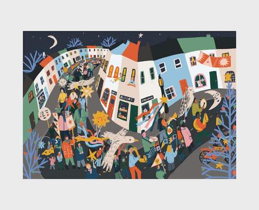Winter Print Winter Parade (Various Sizes) homeware shops bristol gift shops bristol Sophie Colette