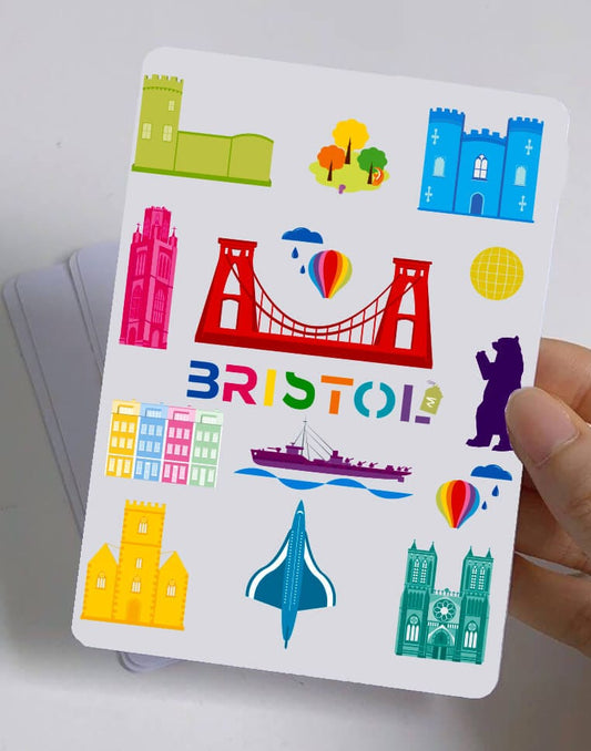 Sticker Sheet Landmarks Stickers homeware shops bristol gift shops bristol Sunny Luna