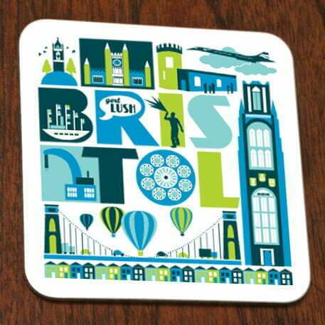 Homewares Coaster Bristol Icons - Various Products homeware shops bristol gift shops bristol Susan Taylor Design