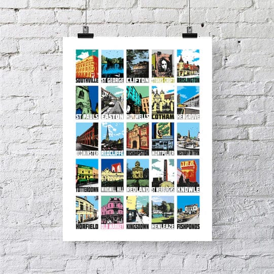 Print Districts - A3 Bristol Print - Various Designs and Sizes homeware shops bristol gift shops bristol Susan Taylor Design