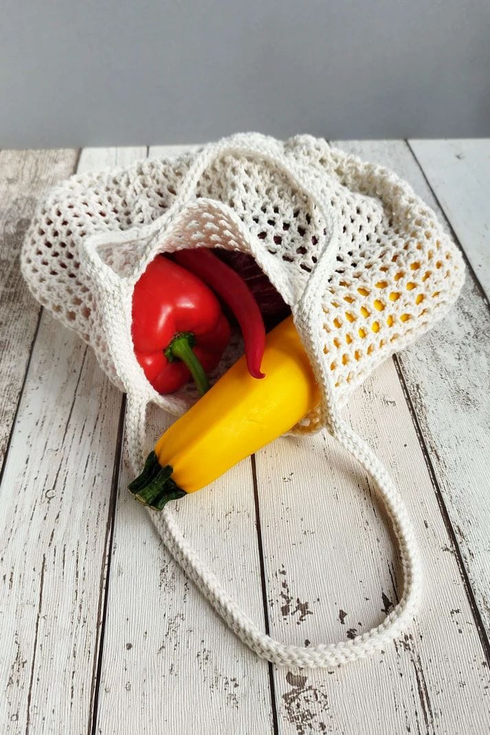 Art & Craft Kits Crochet kit: Sustainable Mesh Bag homeware shops bristol gift shops bristol Tenguerengue