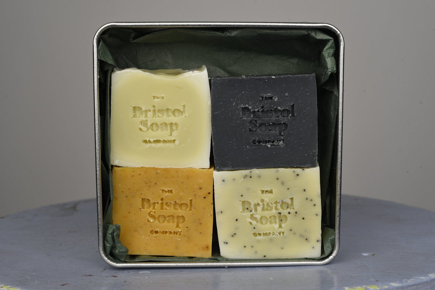 Gift Set The Gift Tin - Set of Four Soaps homeware shops bristol gift shops bristol The Bristol Soap Company