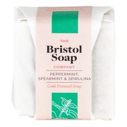 Soap Luxury Hand & Body Soap - Peppermint and Spearmint homeware shops bristol gift shops bristol The Bristol Soap Company