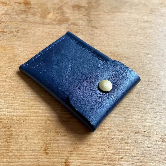 Leather Card/Coin Wallet ‘Outline Wallet’ Leather Wallet (various colours available) homeware shops bristol gift shops bristol The Hide Ranger
