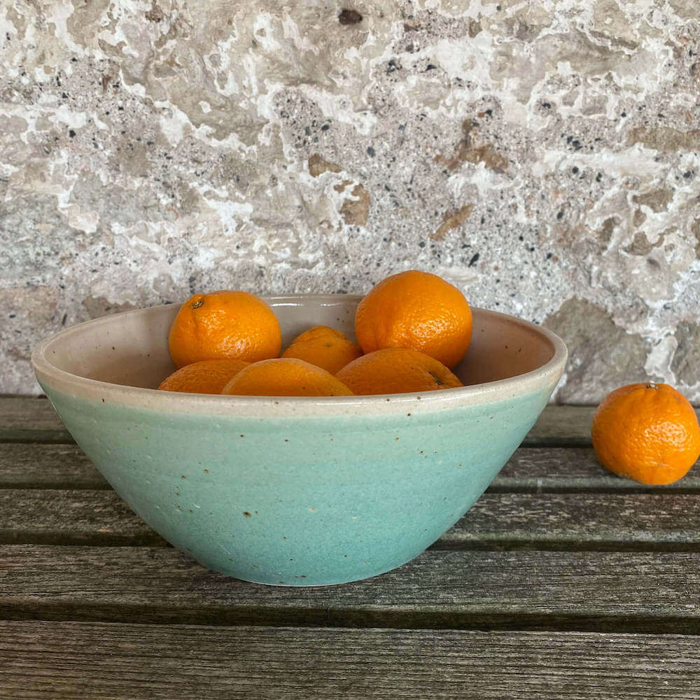 Handmade Bowls Large tall bowl (5 colour options) homeware shops bristol gift shops bristol The Village Pottery