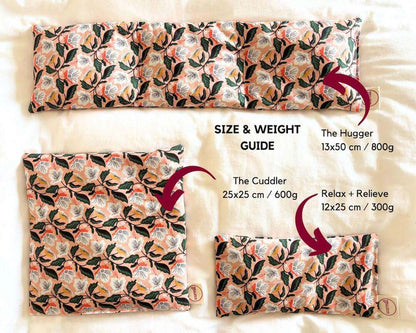 Wellbeing Cherry Stone Thermal Pillow (multiple sizes) - Iris homeware shops bristol gift shops bristol warmlii
