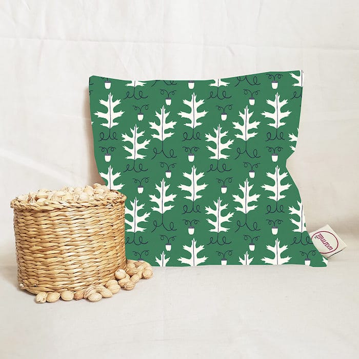 Wellbeing Cherry Stone Thermal Pillow (multiple sizes) - Oak homeware shops bristol gift shops bristol warmlii