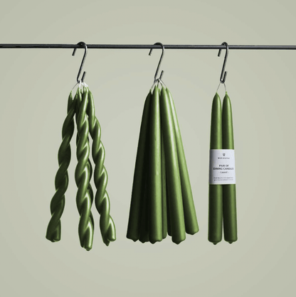 Candles Hand Dipped Beeswax Candles in 'Laurel' - 2 styles available homeware shops bristol gift shops bristol Wax Atelier