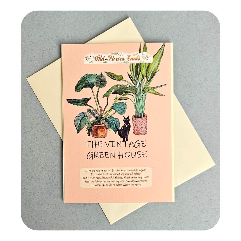 Tropical Greetings Cards Tropical Greetings Cards (Various Designs) homeware shops bristol gift shops bristol Wild Flower Cards