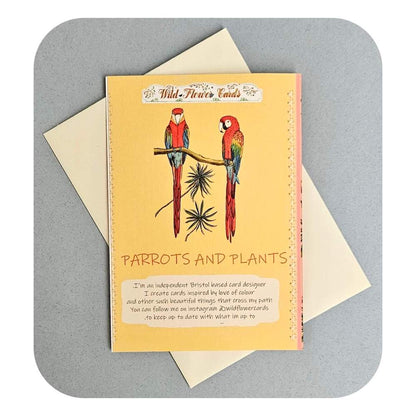 Tropical Greetings Cards Tropical Greetings Cards (Various Designs) homeware shops bristol gift shops bristol Wild Flower Cards