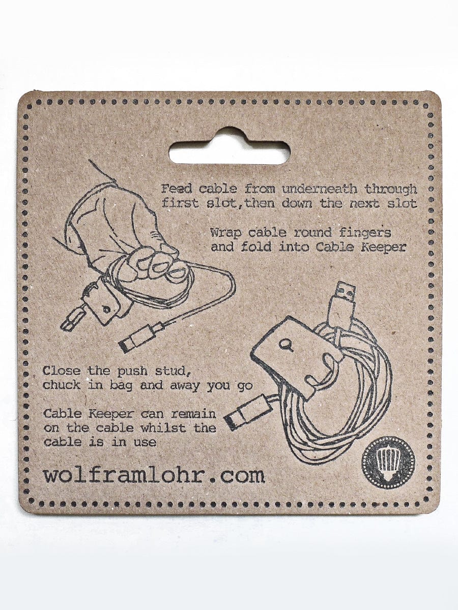 Cable Keeper Cable Keepers (wire storage solutions) homeware shops bristol gift shops bristol Wolfram Lohr