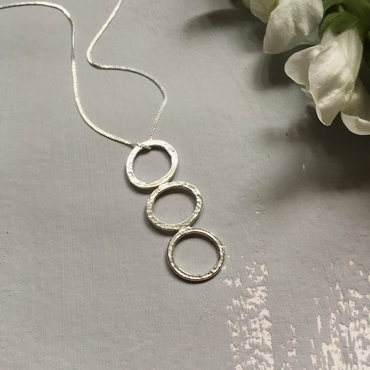Necklace Sterling Silver Pebble Pendant homeware shops bristol gift shops bristol Ava & Bea