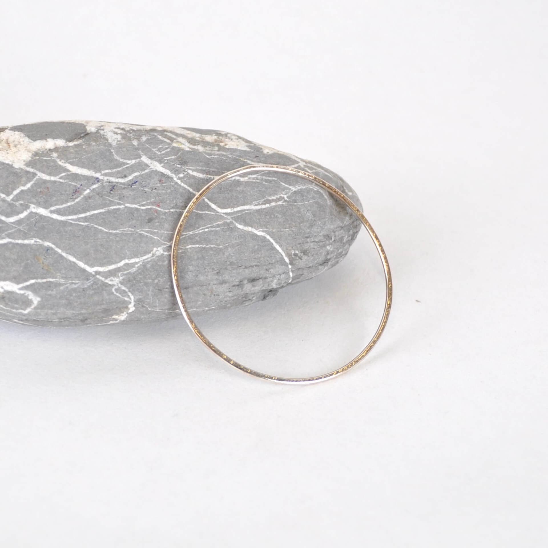 Sterling Silver Lace Print Bangle homeware shops bristol gift shops bristol Ava & Bea
