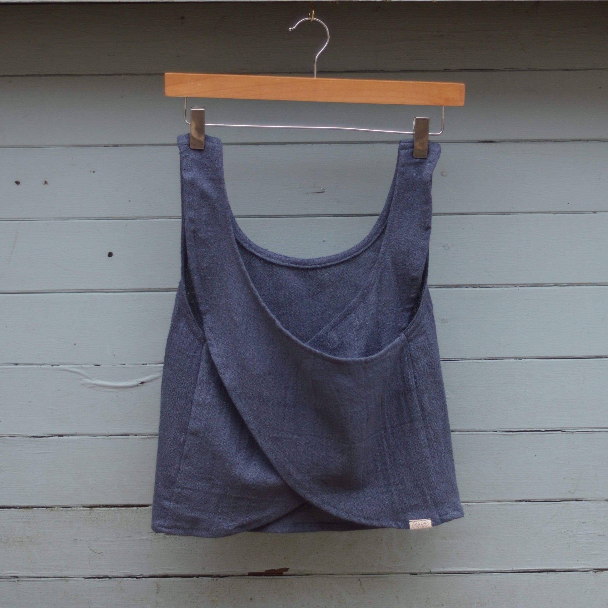 Clothing Small / Slate Pini Cross-Back Top (various colours & sizes) homeware shops bristol gift shops bristol Baana Naturals