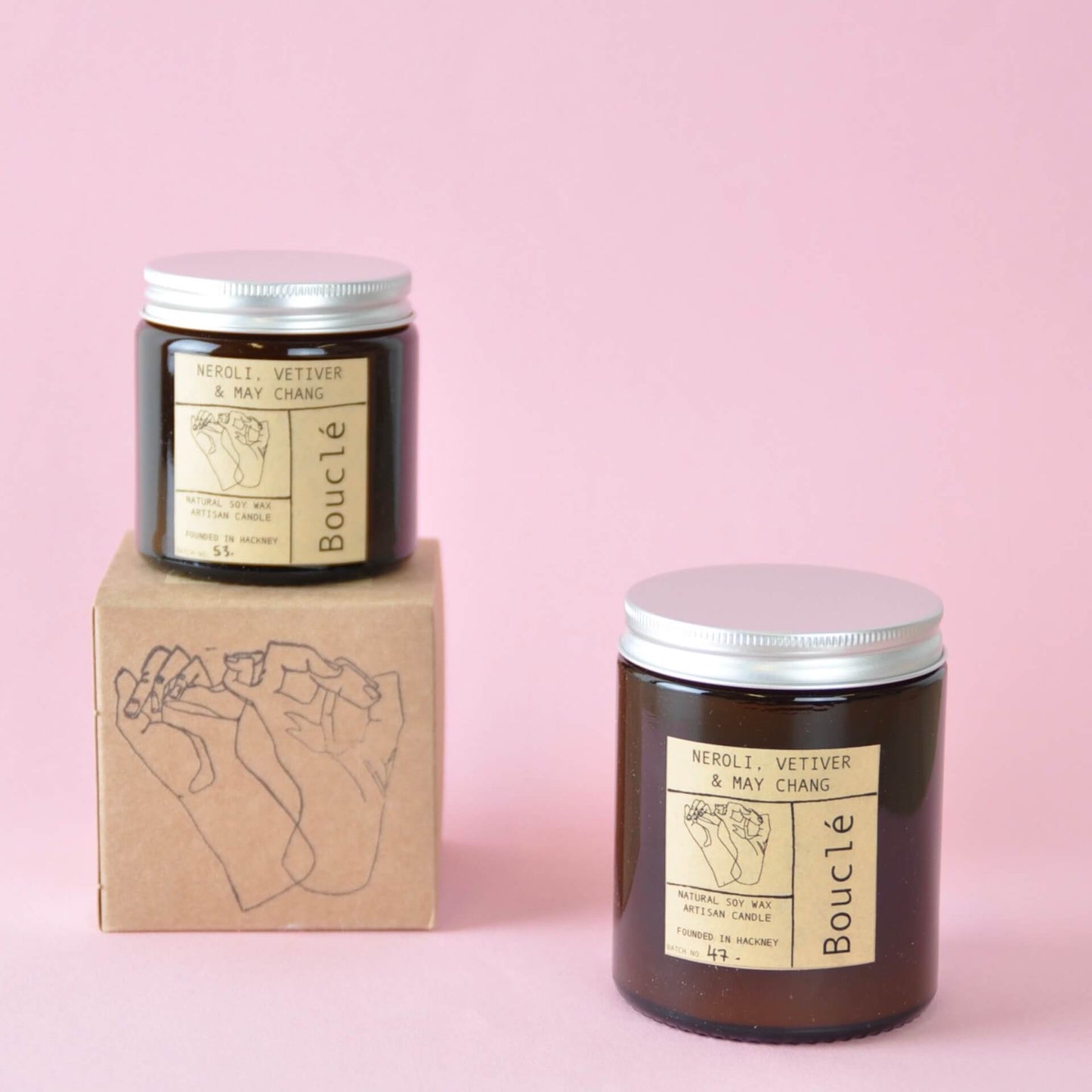 Candle 120ml Neroli, Vetiver & May Chang Candle homeware shops bristol gift shops bristol Bouclé