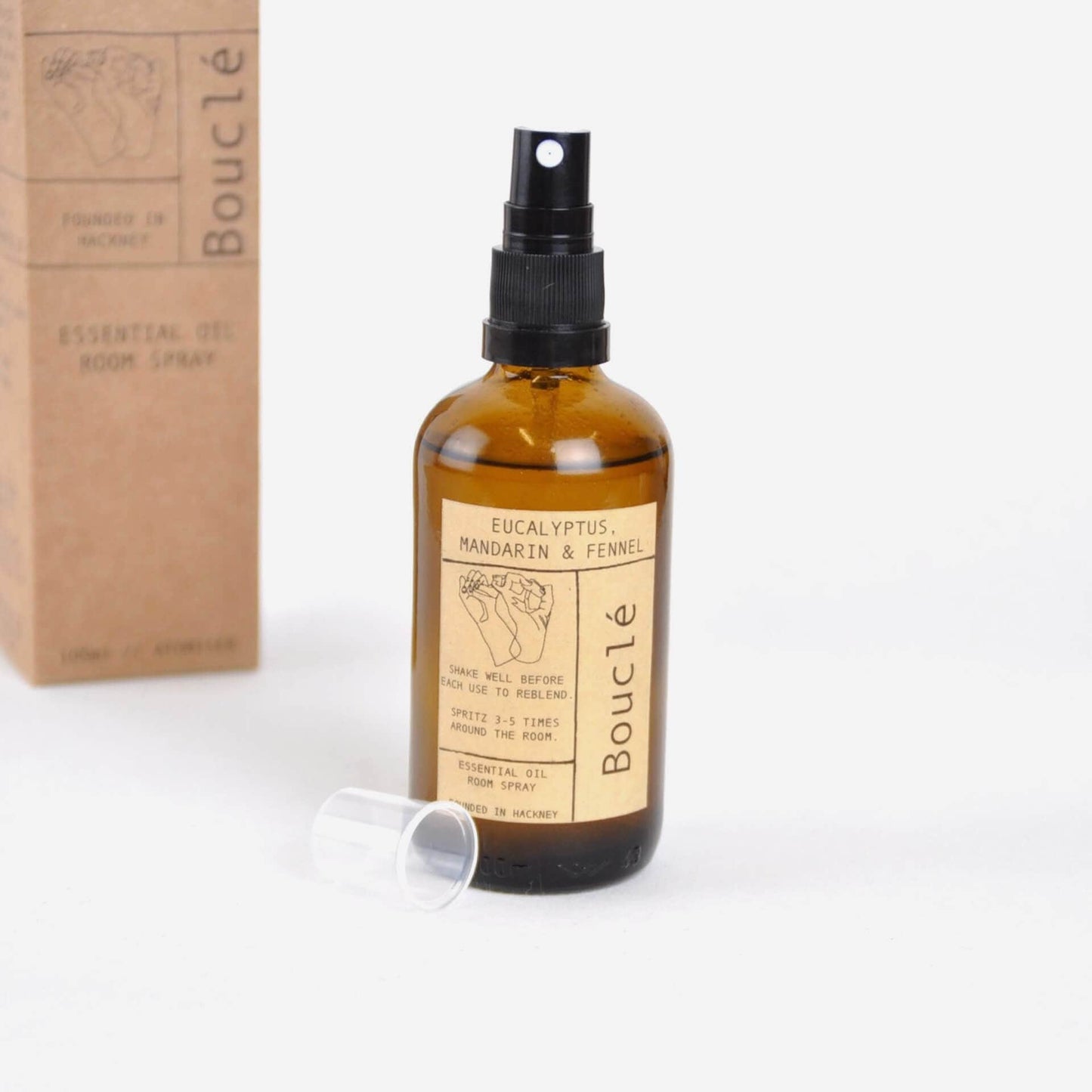 Room Mist Mandarin Eucalyptus & Fennel Room Mist Essential Oil Room Mist homeware shops bristol gift shops bristol Bouclé