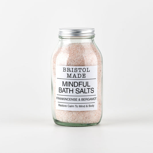 Bath Salts Mindful Bath Salts - Frankincense and Bergamot (500ml) homeware shops bristol gift shops bristol Bristol Made