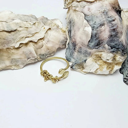 Ring BASE 'Brass' Anti anxiety Ring homeware shops bristol gift shops bristol By Maraca
