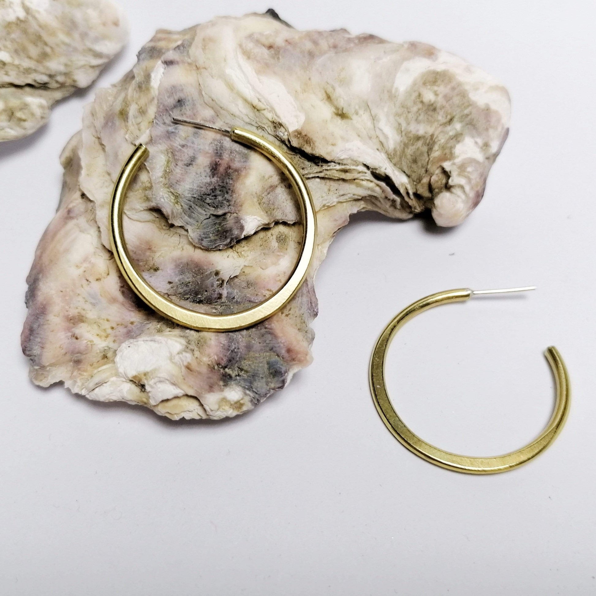 Earrings GEO Medium Hoops homeware shops bristol gift shops bristol By Maraca