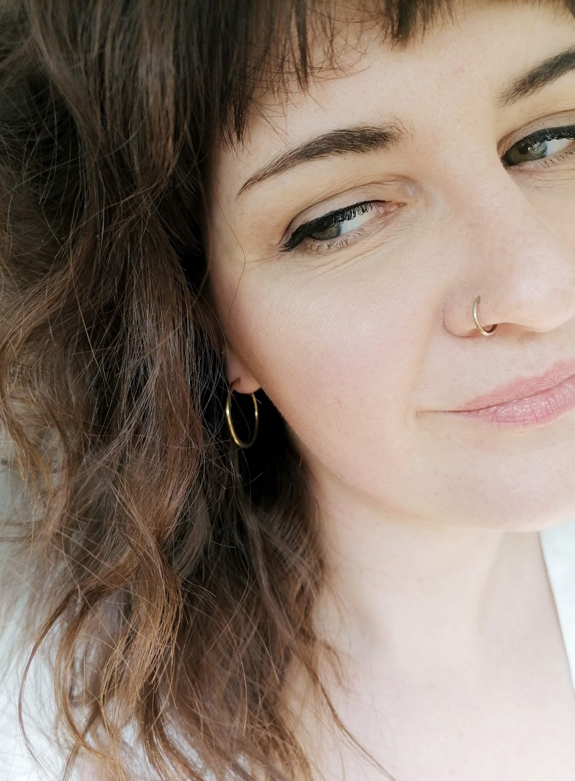 Earrings GEO Medium Hoops homeware shops bristol gift shops bristol By Maraca