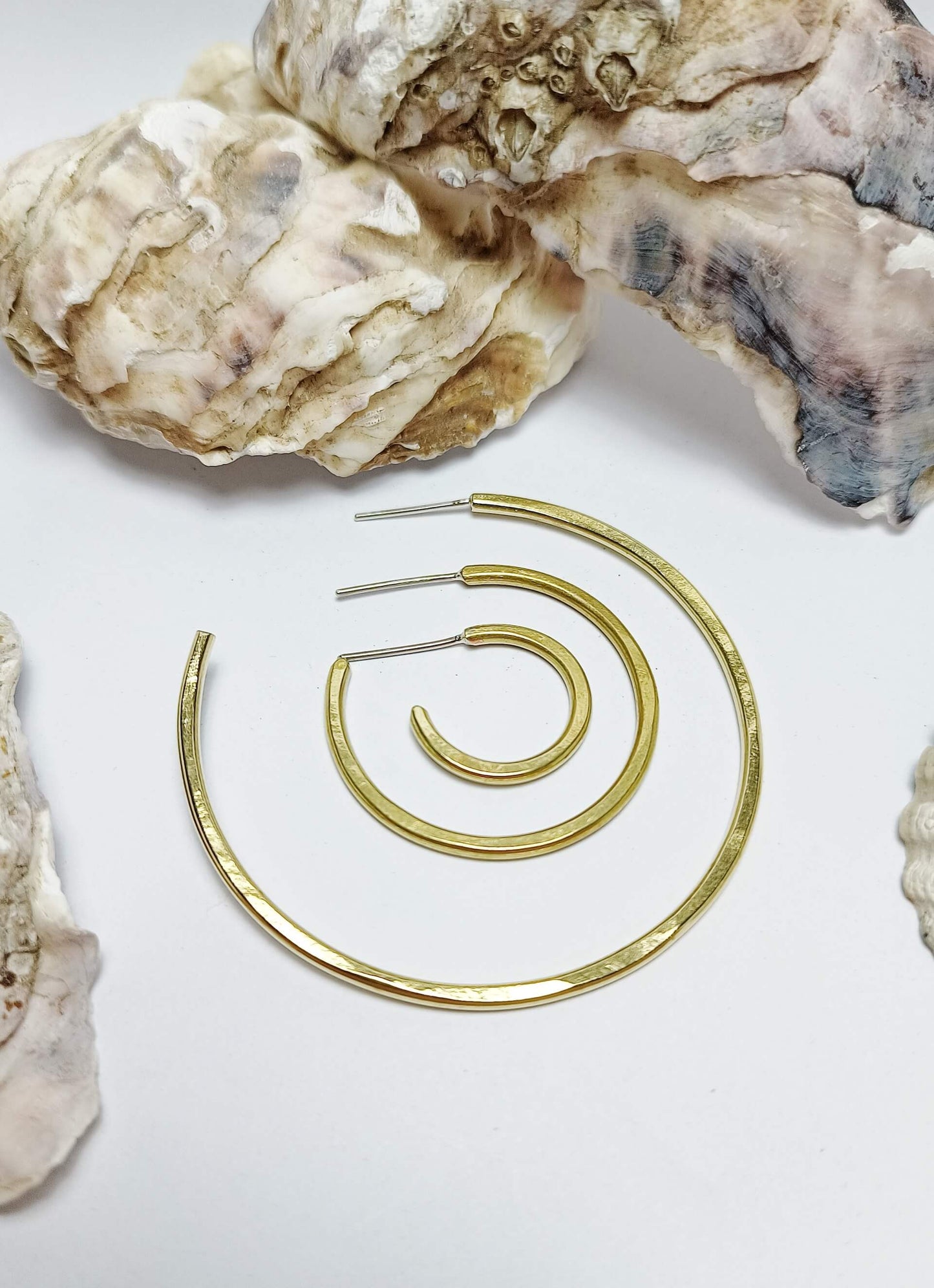 Earrings GEO Medium Hoops homeware shops bristol gift shops bristol By Maraca
