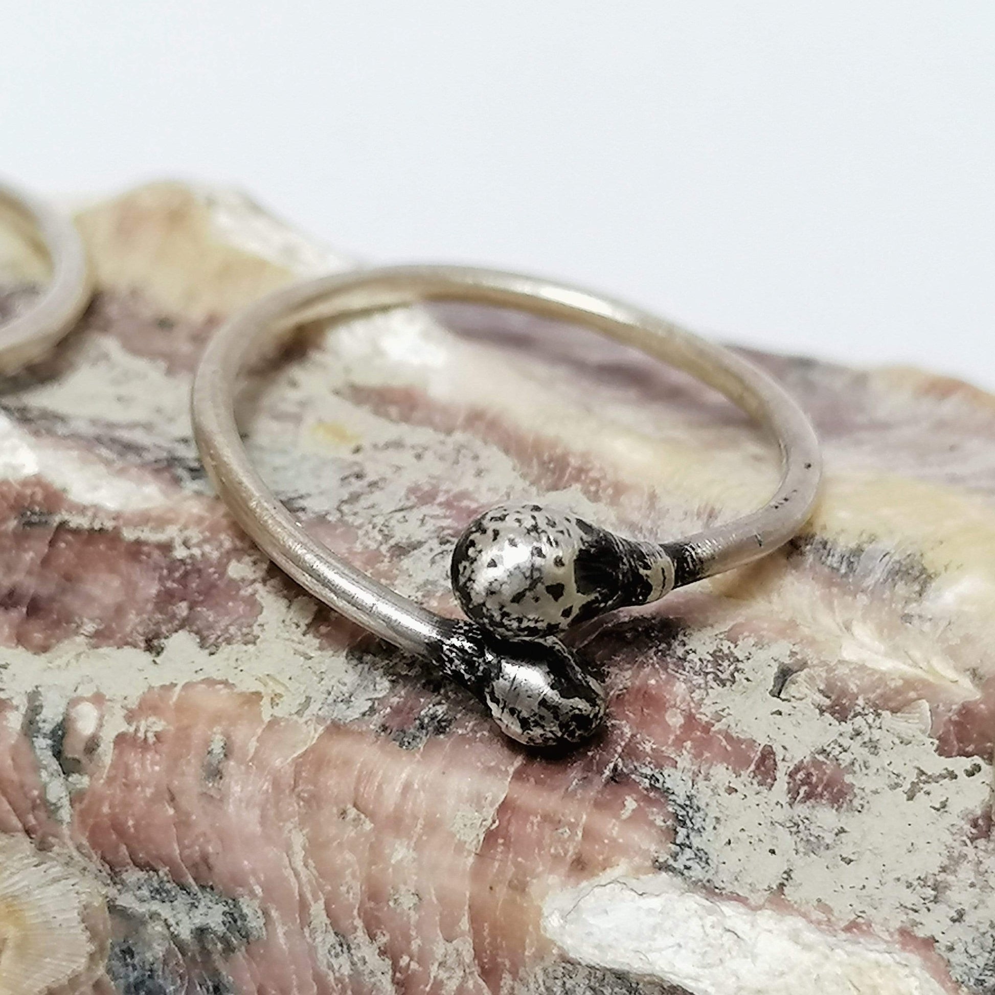 Ring Silver OXIDO Matchstick Ring homeware shops bristol gift shops bristol By Maraca