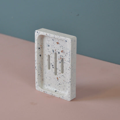 Soap Dish Jesmonite Soap Dish - Rectangle homeware shops bristol gift shops bristol Calico Collective