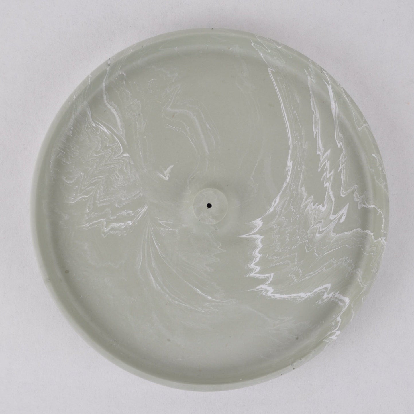 Incense Holder Sage Marble Jesmonite Incense Holder homeware shops bristol gift shops bristol Calico Collective
